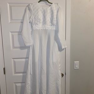LDS temple dress